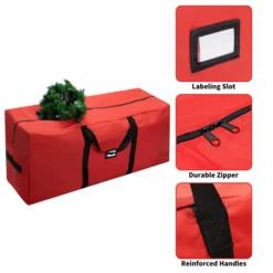 2pcs Red Christmas Tree Storage Bags 48in -Christmas Decorations Store 2pcs Red Christmas Tree Storage Bags 48in 3 600x600 1
