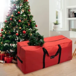 2pcs Red Christmas Tree Storage Bags 48in -Christmas Decorations Store 2pcs Red Christmas Tree Storage Bags 48in 5 1 600x600 1