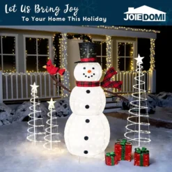 3pcs Outdoor Spiral Christmas Tree Warm White Lights -Christmas Decorations Store 3 Packs Lighted Spiral Christmas Tree Set 5 result 600x600 1