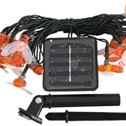 30 LED Honey Bees Fairy String Lights Warm White 21ft 10 30 LED Honey Bees Fairy String Lights Warm White 21ft -Christmas Decorations Store 30 LED Honey Bees Fairy String Lights Warm White 21ft 7