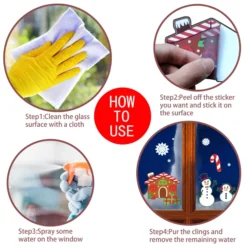 300Pcs Christmas Characters Window Clings -Christmas Decorations Store 300Pcs Christmas Characters Window Clings 5 result 600x600 1