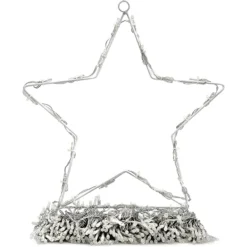 335 LED Warm White Outdoor Star String Lights 16.4ft -Christmas Decorations Store 335 LED Warm White Outdoor Star String Lights 16.4ft