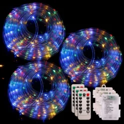 3x120 LED Multicolor Rope Light 46ft 8 3x120 LED Multicolor Rope Light 46ft -Christmas Decorations Store 3Pcs 120 LED Rope Light Multicolor 46ft 3 600x600 1
