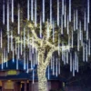 3x 8 Tubes (12in) Christmas Meteor Shower Icicle String Lights 1 3x 8 Tubes (12in) Christmas Meteor Shower Icicle String Lights -Christmas Decorations Store 3Pcs Christmas Meteor Shower Icicle String Lights 3 600x600 1