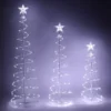 3pcs 218 Pre-Lit LED Christmas Light Yard Decorations -Christmas Decorations Store 3Pcs Lighted Spiral Christmas Tree Set LED Cool White 1 result 600x600 1
