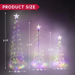 3Pcs Lighted Spiral Christmas Tree Set LED Warm White -Christmas Decorations Store 3Pcs Lighted Spiral Christmas Tree Set LED Warm White 5 result 600x600 1
