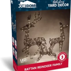 3Pcs Rattan Christmas Reindeer Buck, Doe, And Fawn Yard Lights -Christmas Decorations Store 3Pcs Rattan Christmas Reindeer Buck Doe and Fawn Yard Lights 5 600x693 1