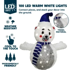 3ft 100 LED Collapsible Bear Yard Light -Christmas Decorations Store 3ft 100 LED Collapsible Bear Yard Light 2 600x600 1