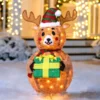 3ft 100 LED Collapsible Reindeer Yard Light -Christmas Decorations Store 3ft 100 LED Collapsible Reindeer Yard Light 2 600x600 1