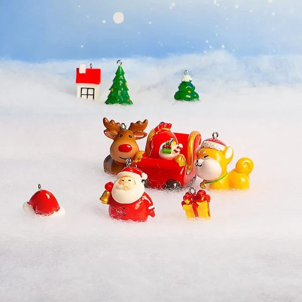 2pcs Christmas Snow Blanket Roll 3 X 8ft 4 2pcs Christmas Snow Blanket Roll 3 X 8ft - Image 2