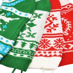 4 Pack Knit Christmas Stockings 18in 11 4 Pack Knit Christmas Stockings 18in -Christmas Decorations Store 4 Pack 18 Christmas Stockings 4 result 600x600 1