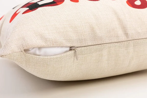 4pcs Red Buffalo Plaid Pillow Covers 5 4pcs Red Buffalo Plaid Pillow Covers - Image 3