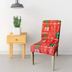 4pcs Christmas Chair Covers -Christmas Decorations Store 4 Piece Christmas Stretch Chair Covers 6 result 600x600 1