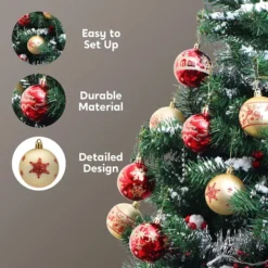 40pcs Red And Gold Christmas Ball Ornaments 11 40pcs Red And Gold Christmas Ball Ornaments -Christmas Decorations Store 40pcs Red and Gold Christmas Ball Ornaments 2 600x600 1