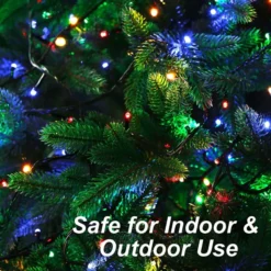 2x100 Multicolor Christmas Green Wire String Lights 21.3ft 12 2x100 Multicolor Christmas Green Wire String Lights 21.3ft -Christmas Decorations Store 42.6 FT 200 Count Christmas Multicolor Green Wire String Lights 5 result 600x600 1