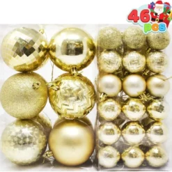 46Pcs Assorted Size Baby Blue Christmas Ball Ornaments -Christmas Decorations Store 46ct Assorted Size Baby Blue Christmas Ball Ornaments 4 result 600x580 1