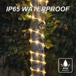 3x120 LED Warm White Rope Light With Remote Control 46ft -Christmas Decorations Store 46ft 120 Count LED Rope Light with Remote Control 3 Pcs 2 result 600x600 1