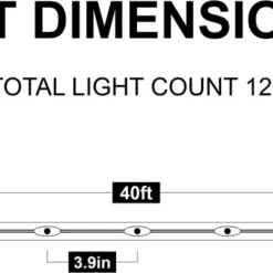 120 LED Rope Light With Remote Control 46ft 12 120 LED Rope Light With Remote Control 46ft -Christmas Decorations Store 46ft 120 Count LED Rope Light with Remote Control 4 result 600x369 1