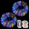 2x120 LED Multicolor Rope Light 46ft 1 2x120 LED Multicolor Rope Light 46ft -Christmas Decorations Store 46ft 120 LED Rope Light Multicolor 2Pcs 1 result 600x600 1