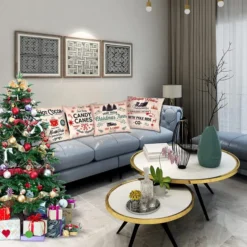4Pcs Christmas Pillow Covers 13 4Pcs Christmas Pillow Covers -Christmas Decorations Store 4Pcs Christmas Pillow Covers 1 600x600 1