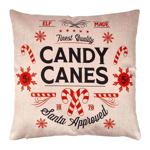 4Pcs Christmas Pillow Covers 4 4Pcs Christmas Pillow Covers - Image 2