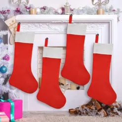 4pcs Jumbo Large Christmas Stockings 36in -Christmas Decorations Store 4Pcs Jumbo Felt Christmas Stocking 36in 5 result 600x600 1