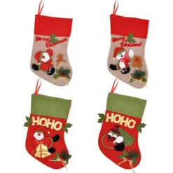 4pcs Christmas Stockings Large Size -Christmas Decorations Store 4pcs Christmas Stockings Large Size 2