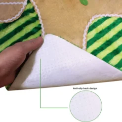 5pcs Gingerbread Bathroom Decoration Set 10 5pcs Gingerbread Bathroom Decoration Set -Christmas Decorations Store 5 Pieces Christmas Gingerbread Theme Bathroom Decoration Set 4 result 600x595 1