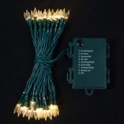 50 LED Clear White Led Christmas Lights 10 50 LED Clear White Led Christmas Lights -Christmas Decorations Store 50 Clear LED Green Wire String Lights 3 result 1 600x600 1