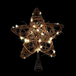 50 LED Rattan Star Christmas Tree Topper -Christmas Decorations Store 50 LED Rattan Star Tree Topper 4 result 600x600 1