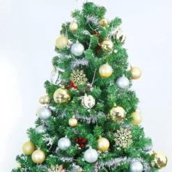 50pcs Gold And Silver Christmas Ornaments -Christmas Decorations Store 50 Pcs Gold amp Silver Christmas Ornaments 5 result 600x900 1