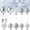 50Pcs Christmas Ornaments Silver & White 2 50Pcs Christmas Ornaments Silver & White -Christmas Decorations Store 50Pcs Christmas Ornaments Silver White 1 result 600x600 1