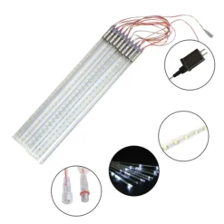 10 Tubes (19.8in) Christmas Meteor Shower Lights, White 11 10 Tubes (19.8in) Christmas Meteor Shower Lights, White -Christmas Decorations Store 540 LEDs Christmas Meteor Shower Lights White 4 result 600x600 1