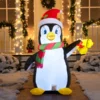 5ft LED Inflatable Penguin Christmas Decoration -Christmas Decorations Store 5ft LED Inflatable Penguin Christmas Decoration 1 1 600x600 1