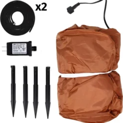 5ft LED Yard Decoration Inflatable Gingerbread Man -Christmas Decorations Store 5ft Yard Decoration Inflatable Gingerbread Man 5 result 600x621 1