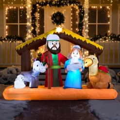 6.5ft Large Nativity Scene Inflatable