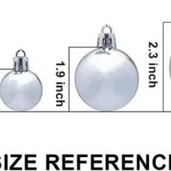 66pcs White And Silver Christmas Ornaments 11 66pcs White And Silver Christmas Ornaments -Christmas Decorations Store 66Pcs Christmas Assorted Ornaments Silver amp White 7 600x295 1