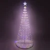 6ft 275 LED Animated Lightshow Cone Christmas Tree -Christmas Decorations Store 6ft Animated Lightshow Cone Christmas Tree 6 600x600 1
