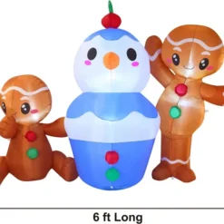 6ft 2 Inflatable Gingerman Building Ice Cream Decoration -Christmas Decorations Store 6ft Inflatable Gingerman Building Ice Cream Decoration 2 result 600x508 1