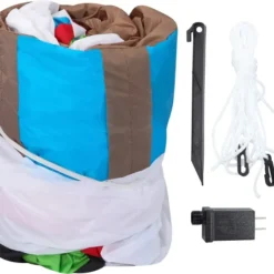 6ft Inflatable LED Snowmen On A Sleigh Ride 13 6ft Inflatable LED Snowmen On A Sleigh Ride -Christmas Decorations Store 6ft Inflatable LED Snowmen on a Sleigh Ride 6 result 600x539 1