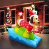 6ft Inflatable LED Inflatable Weiner Dog Snowboarding -Christmas Decorations Store 6ft Inflatable LED inflatable Weiner Dog Snowboarding 1 result 600x600 1