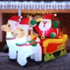 6ft LED Santa Claus On Llama Sleigh Inflatable -Christmas Decorations Store 6ft LED Inflatable Christmas Outdoor Deoration 1 result 600x600 1