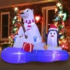 6ft LED Inflatable Christmas Polar Bear With Penguin 2 6ft LED Inflatable Christmas Polar Bear With Penguin -Christmas Decorations Store 6ft LED Inflatable Christmas Polar Bear With Penguin 1 result 600x600 1
