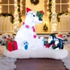 6ft LED Polar Bear Christmas Inflatable Decoration 2 6ft LED Polar Bear Christmas Inflatable Decoration -Christmas Decorations Store 6ft LED Polar Bear Christmas Inflatable Decoration 1 600x600 1