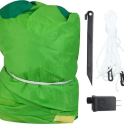 6ft Tall LED Christmas Inflatable Dinosaur -Christmas Decorations Store 6ft Long Inflatable Brachiosaurus Carrying Gifts with Build in LEDs 6 result 1 600x533 1