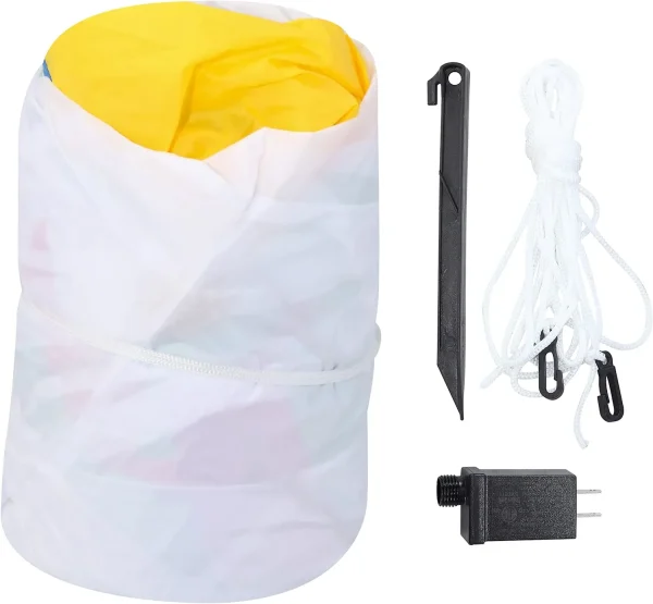 6ft Tall LED Inflatable Snowman Christmas 7 6ft Tall LED Inflatable Snowman Christmas - Image 5