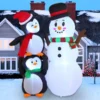 6ft Tall LED Two Penguin Inflatable Decoration 2 6ft Tall LED Two Penguin Inflatable Decoration -Christmas Decorations Store 6ft Tall LED Two Penguin Inflatable Decoration 1 result 600x600 1