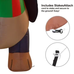 6ft Long Inflatable Christmas Wiener Dog 12 6ft Long Inflatable Christmas Wiener Dog -Christmas Decorations Store 6ft Weiner Dog Eyes covered by a hug hat 5 result 600x600 1