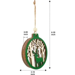 6pcs Reindeer LED Carved Wooden Christmas Ornaments -Christmas Decorations Store 6pcs Reindeer LED Carved Wooden Christmas Ornaments 5 结果 600x600 1