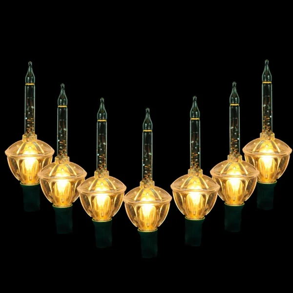7pcs Warm White Vintage Christmas Bubble Lights 5 7pcs Warm White Vintage Christmas Bubble Lights - Image 3